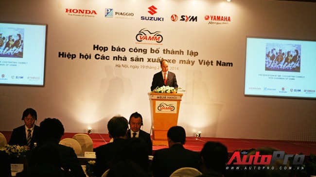 Thành lập hiệp hội Các nhà sản xuất xe máy Việt Nam