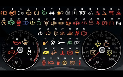 Những ký hiệu đèn báo cần lưu ý trên xe oto